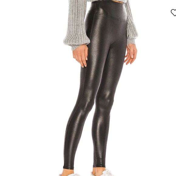 SPANX Faux Leather Leggings size L - Picture 7 of 7